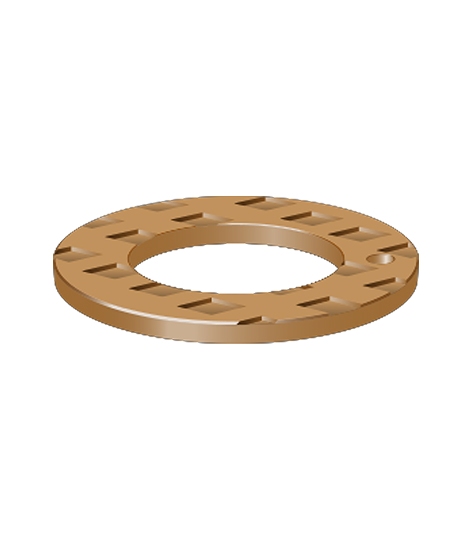 Bronze Wrapped Washers