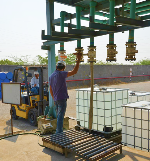 Blending & Packing Area  